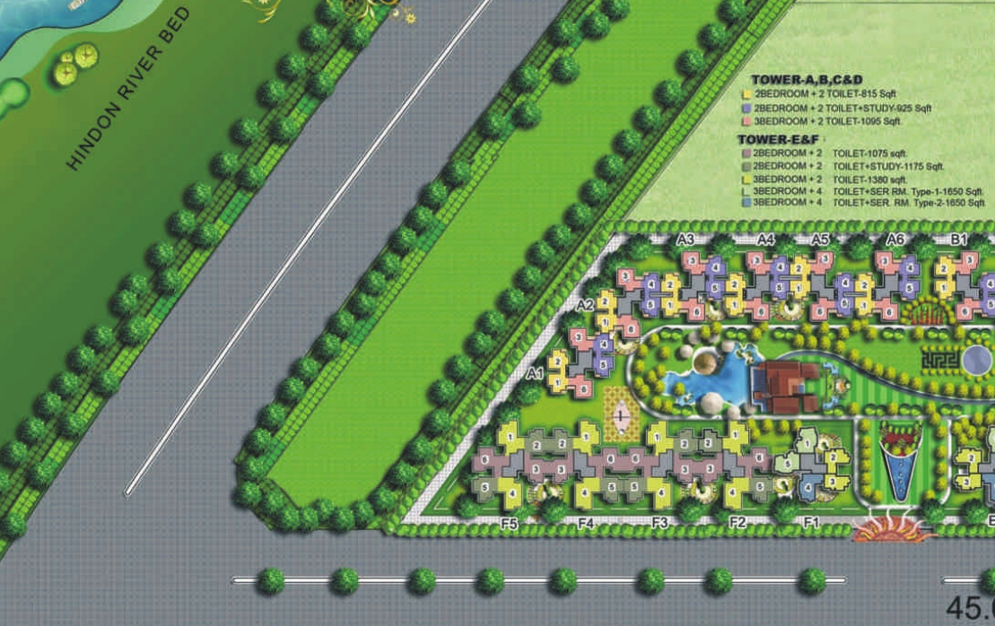 3 BHK Apartment For Sale in Amrapali Leisure Park