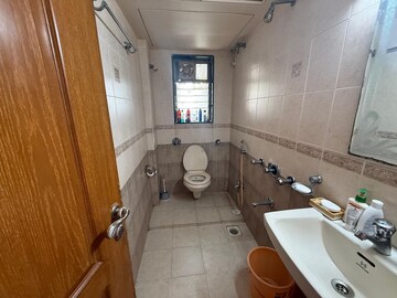 Bathroom in 2 BHK Apartment at Bandra West – for Rent