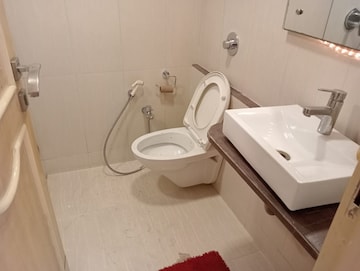 Bathroom in 3 BHK Apartment at Khar West – for Rent