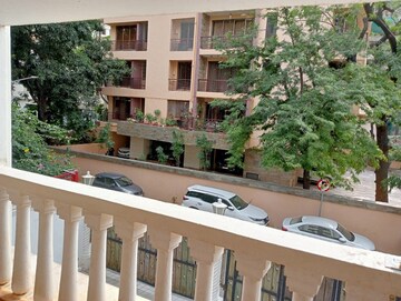 Balcony in 3 BHK Apartment at Khar West – for Rent