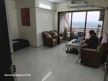 Living Room in 2 BHK Apartment at Skylark Apartments, Ghansoli Sector 15 – for Sale