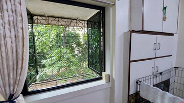 Balcony in 1.5 BHK Apartment at Bandra West – for Rent