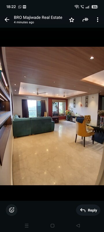 Kitchen in 2 BHK Apartment at T Bhimjyani Neelkanth Woods, Manpada – for Rent