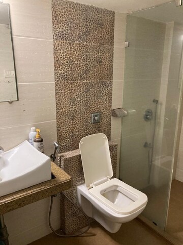 Bathroom in 2 BHK Apartment at Bandra West – for Rent