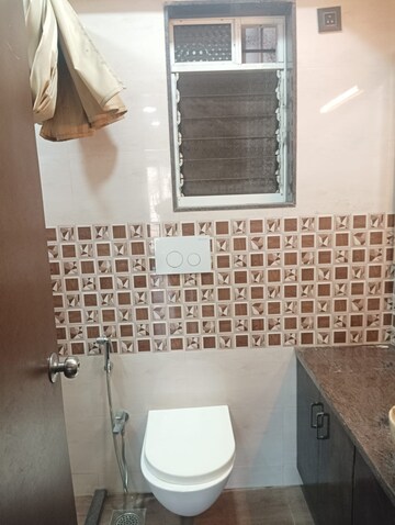 Bathroom in 2 BHK Apartment at Group Seven Rushi Heights, Goregaon East – for Sale
