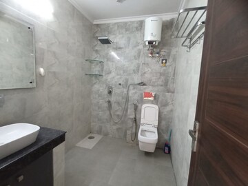Bathroom in 3 BHK Builder Floor at Nangal Dewat – for Rent