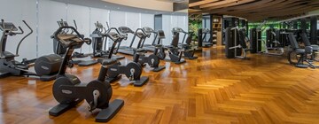 Gym in 4 BHK Apartment at Lodha World Crest, Worli – for Rent