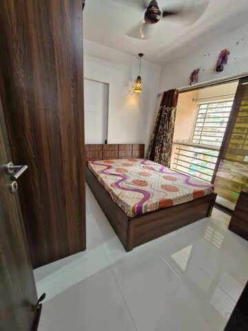 Master Bedroom in 1 BHK Apartment at Poonam Park View, Virar West – for Rent