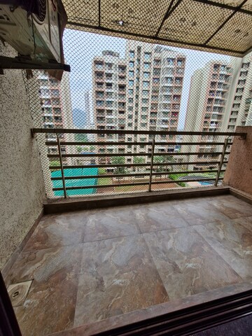 Balcony in 1 BHK Apartment at Poonam Park View, Virar West – for Rent