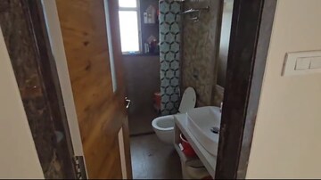 Bathroom in 2 BHK Apartment at Omkar Om Residency, Parel – for Rent