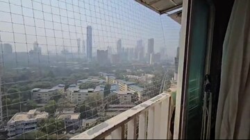 Balcony in 2 BHK Apartment at Omkar Om Residency, Parel – for Rent