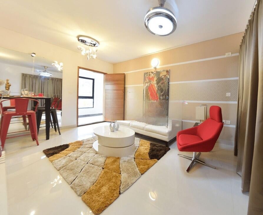 4 BHK + Servant Room Apartment For Rent in Lodha World Crest