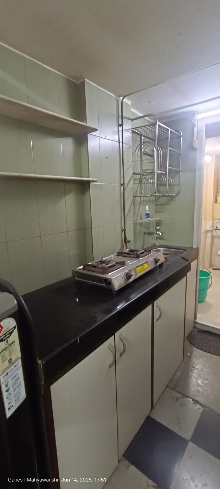 Kitchen, adarsh-nagar-society 1 RK 225 Sq.Ft. Apartment In Worli Mumbai 8813136