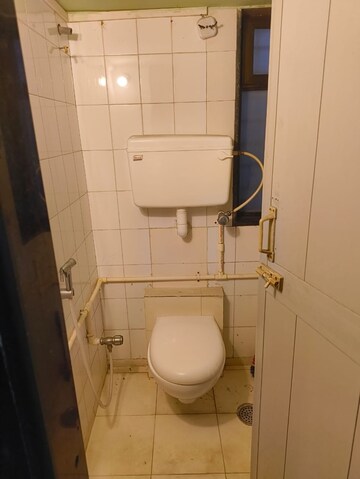 Bathroom in 1 RK Apartment at Adarsh Nagar Society, Worli – for Rent