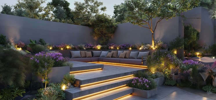 Garden, signature-global-cloverdale 4 Bedroom 3480 Sq.Ft. Apartment In Sector 71 Gurgaon 8813149