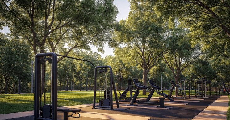 Gym, signature-global-cloverdale 3 Bedroom 2095 Sq.Ft. Apartment In Sector 71 Gurgaon 8813163