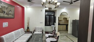 Living Room in 3 BHK Builder Floor at Dwarka Mor – for Sale