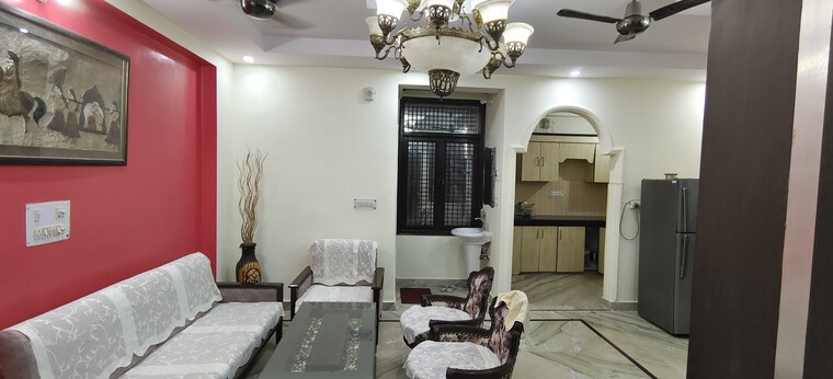 Living Room, dwarka mor 3 Bedroom 1100 Sq.Ft. Builder Floor In Dwarka Mor Delhi 8813188