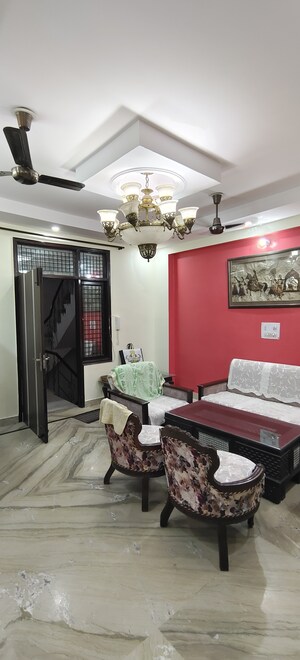 Living Room in 3 BHK Builder Floor at Dwarka Mor – for Sale