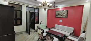 Living Room in 3 BHK Builder Floor at Dwarka Mor – for Sale