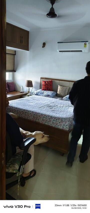 Bedroom in 3 BHK Apartment at Abhyant Apartment, Vasundhara Enclave – for Sale