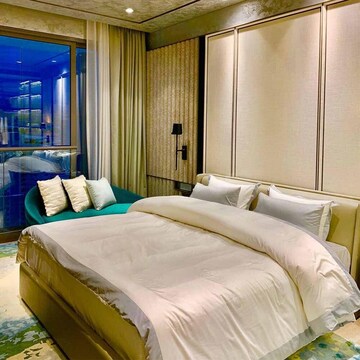 Bedroom in 4 BHK Apartment at Rustomjee Crown, Prabhadevi – for Rent