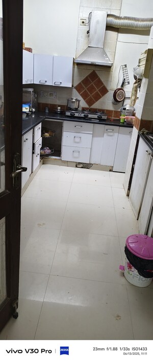 Kitchen in 3 BHK Apartment at New Pragatisheel Apartment, Vasundhara Enclave – for Sale