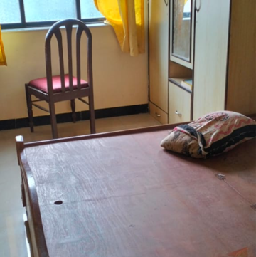 Bedroom in 2 BHK Apartment at Prajyot Tower, Kalwa – for Rent