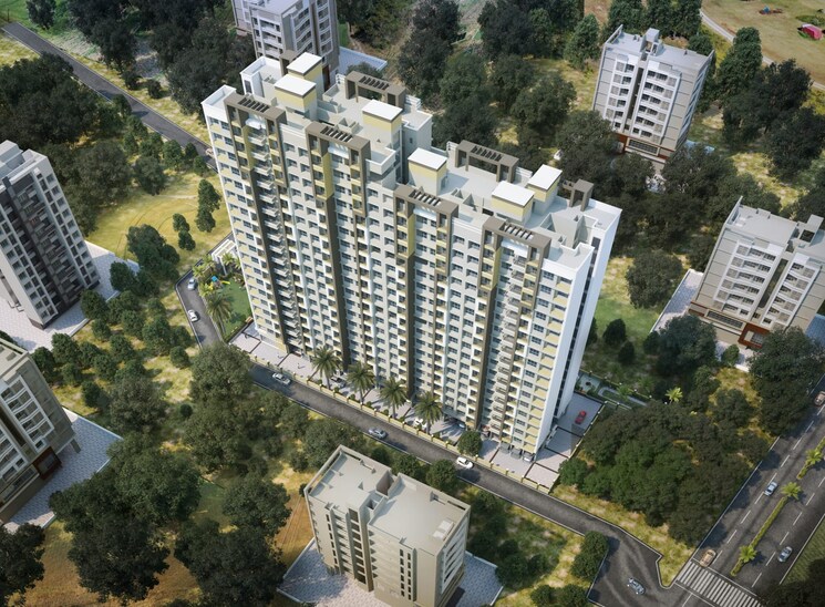 Exterior View, parwati-colossal 2 Bedroom 712 Sq.Ft. Apartment In Kalyan East Thane 8813314