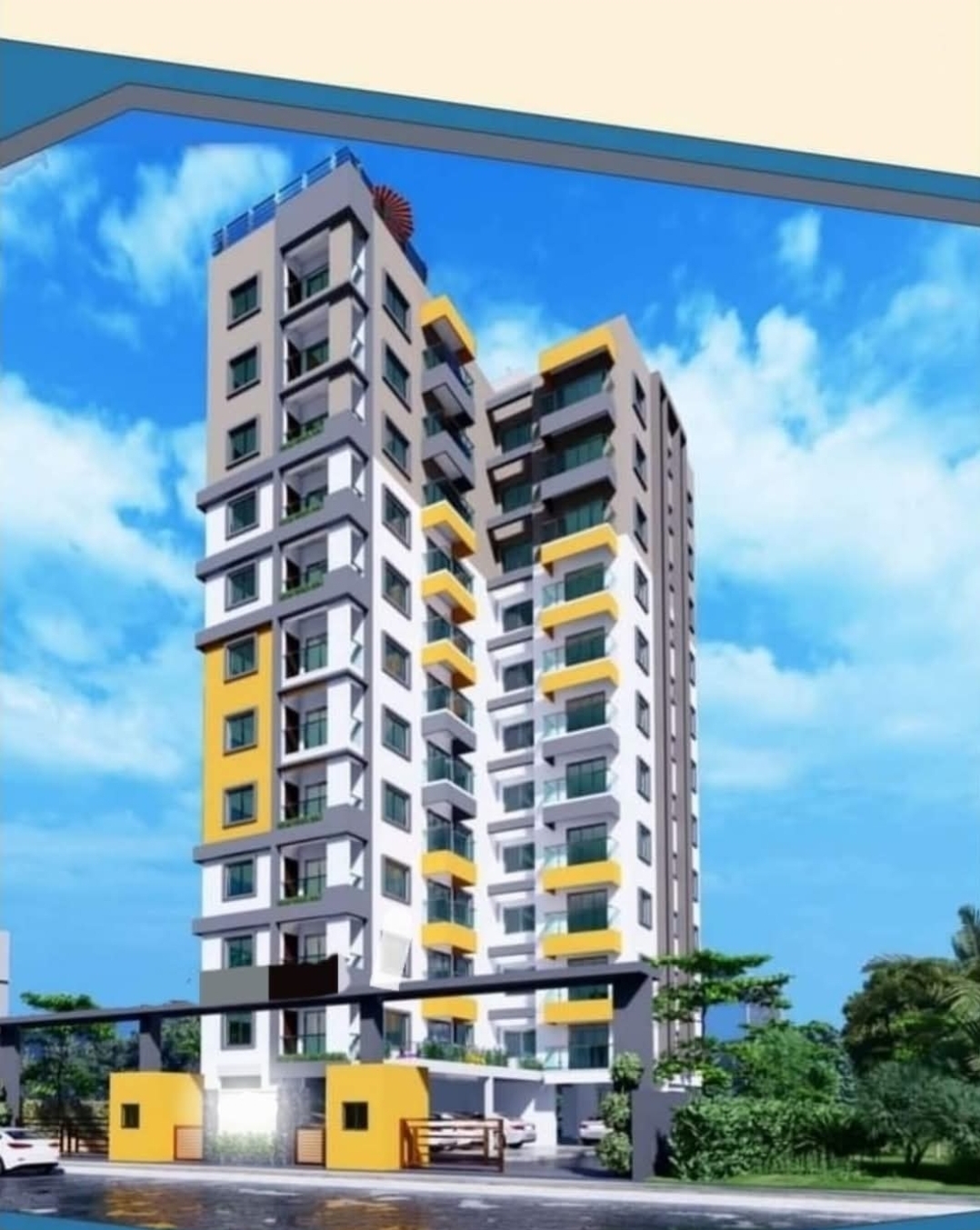 3 BHK + Study Room Apartment For Sale in Bulk CO-Operative 