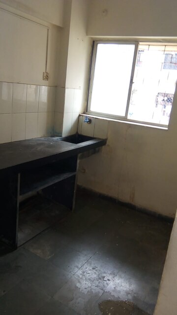 Kitchen in 1 RK Apartment at Gokuldham CHS Goregaon, Goregaon East – for Rent