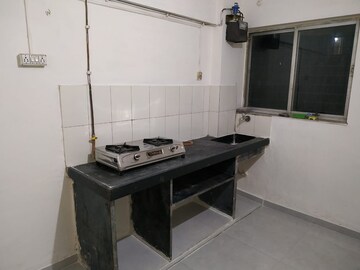 Kitchen in 1 RK Apartment at Gokuldham CHS Goregaon, Goregaon East – for Rent