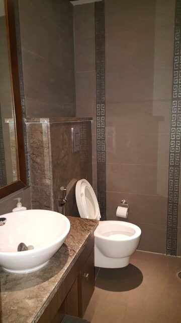 Bathroom in 3 BHK Builder Floor at Saket – for Rent