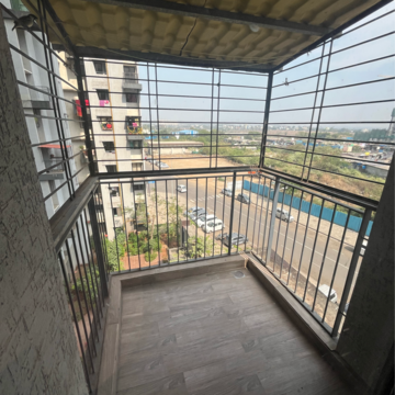 Balcony in 1 BHK Apartment at Lodha Palava City, Katai Village – for Rent