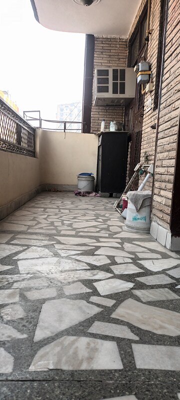 Balcony in 3 BHK Builder Floor at Vaishali Sector 4 – for Sale