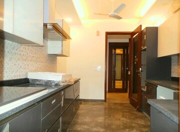 Kitchen in 3 BHK Builder Floor at Boutique Residential Apartments C-253, Defence Colony – for Rent