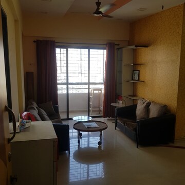 Living Room in 2 BHK Apartment at Runwal Garden City, Balkum Pada – for Rent