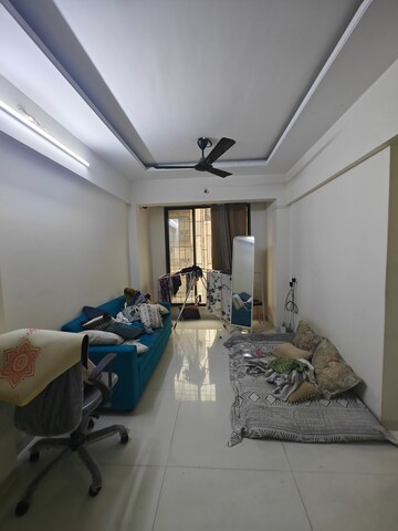 Living Room in 1 BHK Apartment at Tulip Garden Seawoods, Seawoods – for Rent