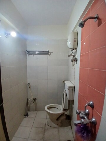 Bathroom in 2 BHK Apartment at Nav Jyotirling CHS, Malad East – for Rent