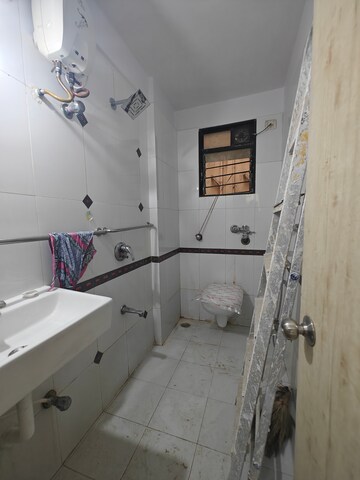 Bathroom in 2 BHK Apartment at Jay Balaji CHS, Nerul Sector 6 – for Rent
