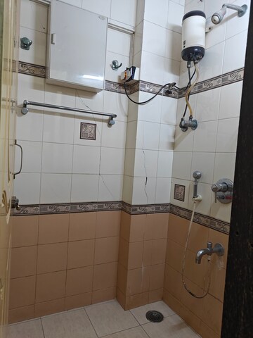 Bathroom in 1 BHK Apartment at Citizen Apartment Nerul, Nerul Sector 18a – for Rent