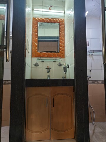 Kitchen in 1 BHK Apartment at Citizen Apartment Nerul, Nerul Sector 18a – for Rent