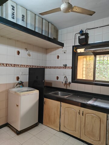 Kitchen in 1 BHK Apartment at Citizen Apartment Nerul, Nerul Sector 18a – for Rent