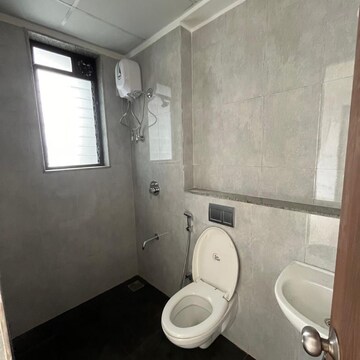 Bathroom in 1 BHK Apartment at Lodha Palava Downtown, Taloja Bypass Road – for Rent