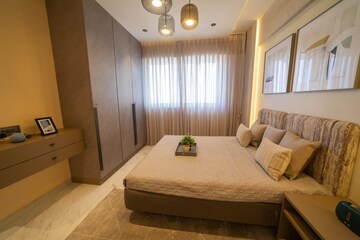 Bedroom in 2 BHK Apartment at Lodha The Park, Worli – for Sale