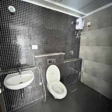 Bathroom in 2 BHK Apartment at Lodha Palava Downtown, Taloja Bypass Road – for Rent