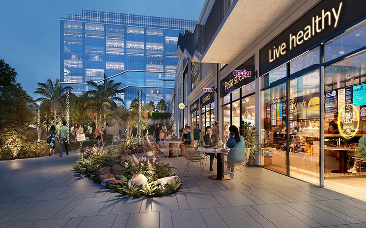 Exterior View, crc-the-flagship Commercial Co Working Space 695 Sq.Ft. In Sector 140a Noida 8813516