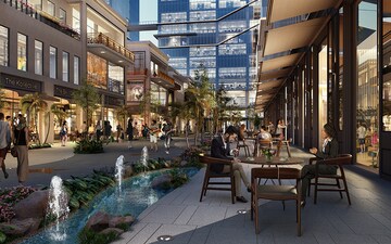  Co-working Space – Exterior View View at CRC The Flagship, Sector 140a - for Sale