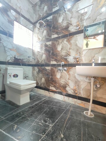 Bathroom in 3 BHK Builder Floor at Iti Layout – for Rent