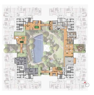 Master Plan in 2.5 BHK Apartment at Adani The Views, Ghatkopar East – for Sale